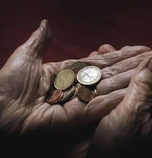 Spenden gegen die Altersarmut